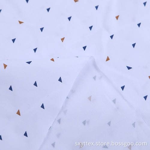 Elegent Dress Shirt Fabric Discharge Print